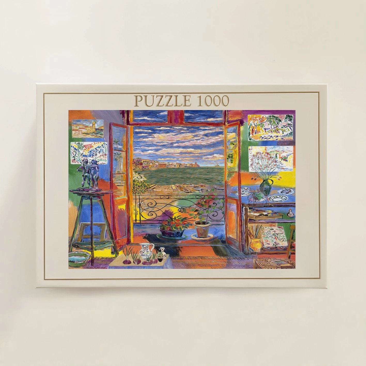 Puzzle 1000 copë, Evila Originals, shumëngjyrësh, PZL_073_1000