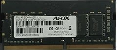 RAM Memorje AFOX SO-DIMM DDR4, 16 GB, 2400 MHz, për laptopë