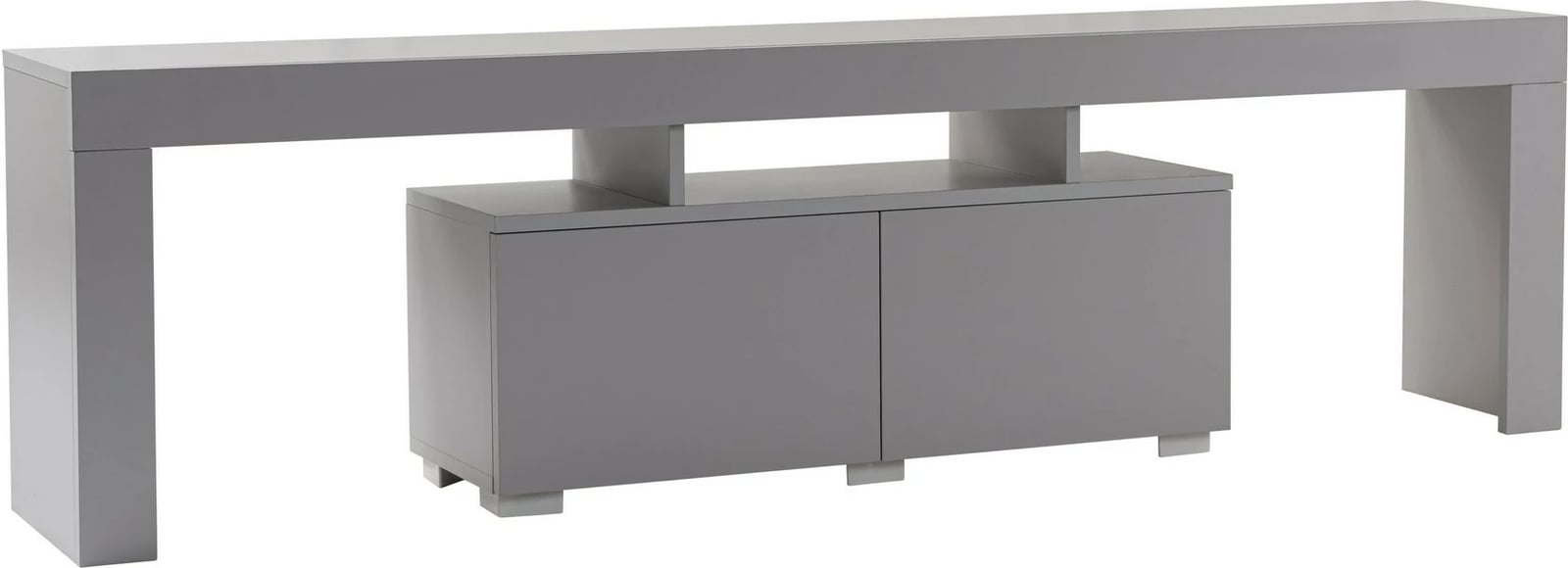 Komodë TV Nordure, Enclave, ngjyrë gri