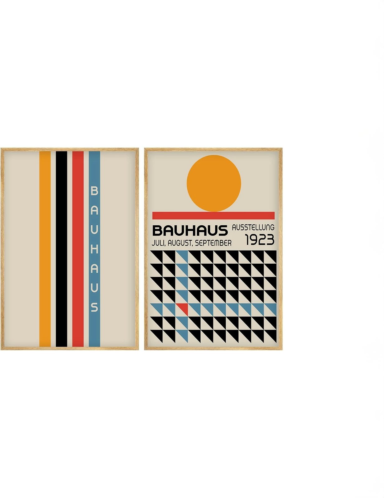 Pikturë dekorative me kornizë MDF (2 copë), Wallity, Huhu245, 30x40