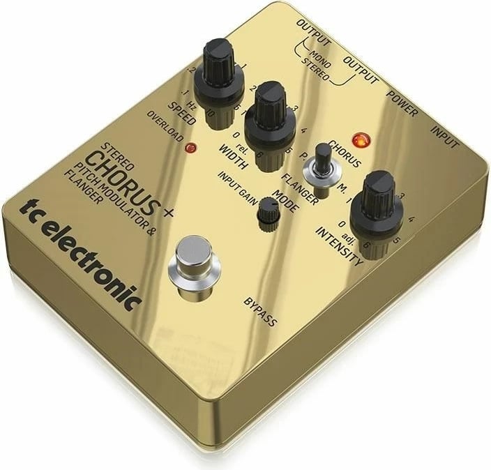 Pedal efekt TC Electronic SCF GOLD SE Chorus për kitarë elektrike, ari