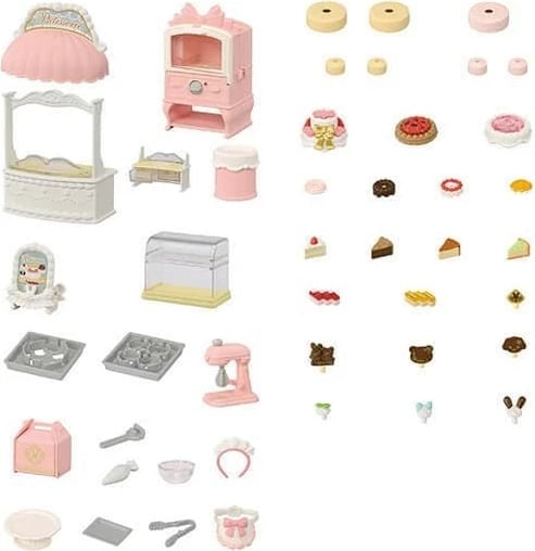 Set lodrash Sylvanian Families, EPOCH 5807, aksesorë për kukulla, shumëngjyrëshe