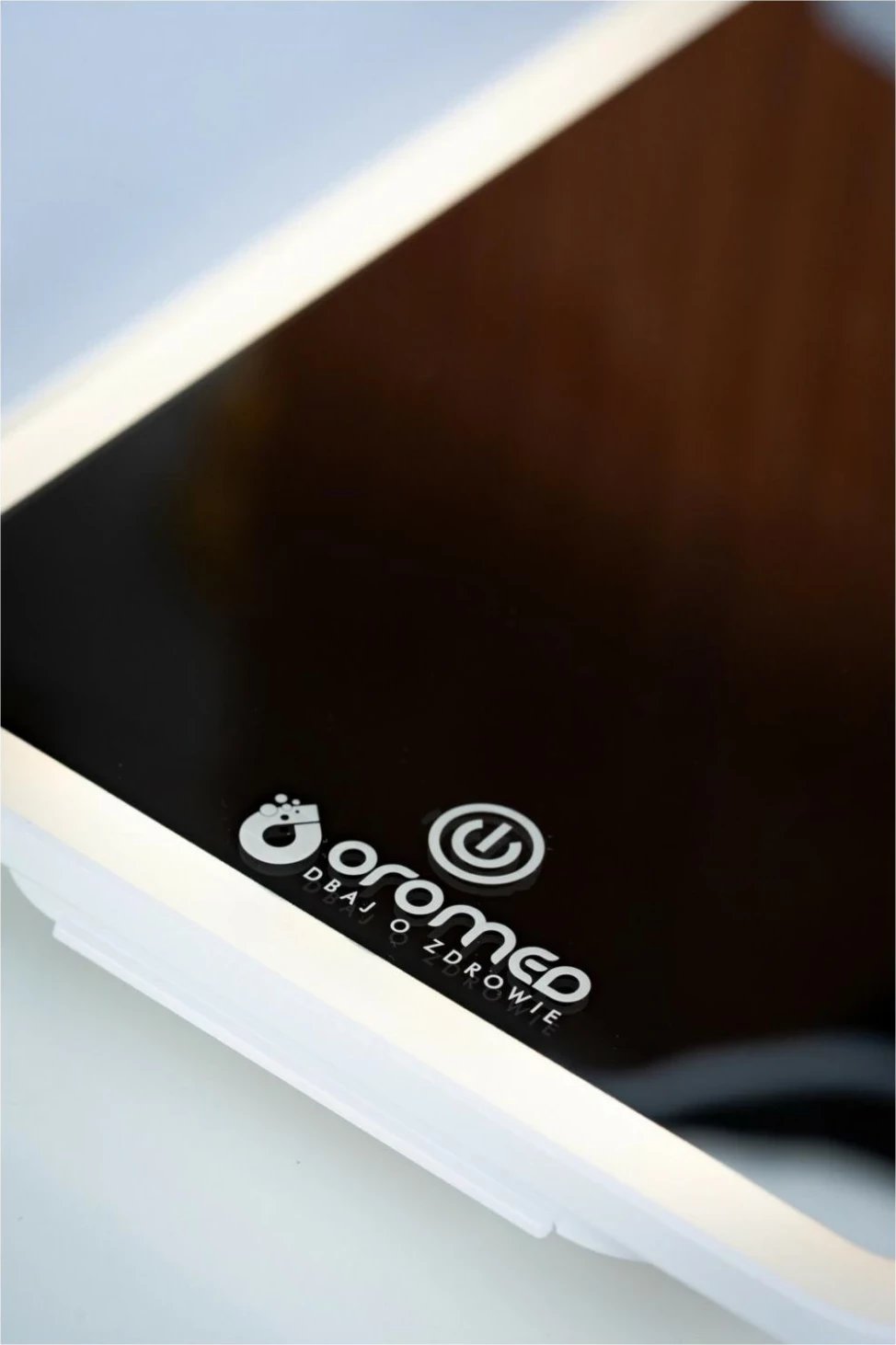 Pasqyrë Oromed Gold-Mirror Led x, ndriçim LED, ngjyrë e bardhë