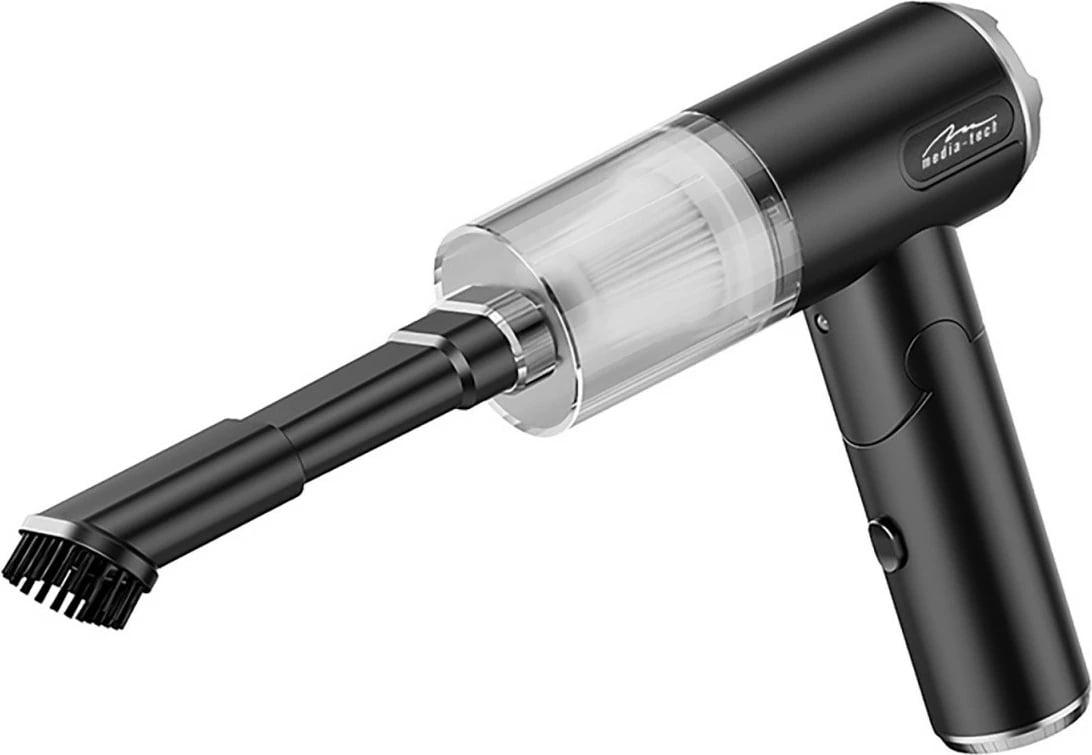 Fryrës/aspirator dore 2‑në‑1 Media‑Tech MT6538 65W 6800Pa 30 m/s LED bateri USB‑C, i zi, set me aksesorë