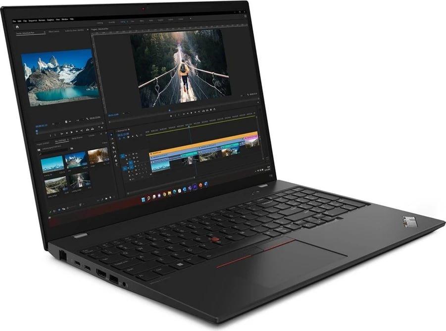 Laptop Lenovo ThinkPad T16 Gen 2, 16", AMD Ryzen 5 PRO 7540U, 16 GB RAM, 512 GB SSD, Thunder Black