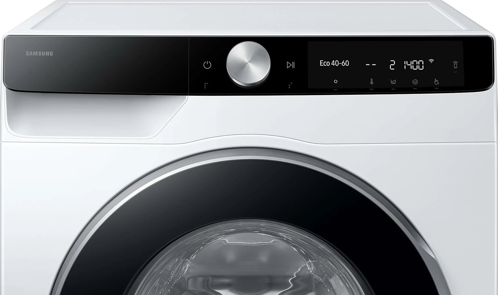 Lavatriçe Samsung WW90DG6U2FLKU4 9 kg 1400 rpm AI Ecobubble Wi‑Fi A‑10% e bardhë
