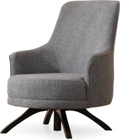 Karrige krahu Atelier del Sofa, Kapri, ngjyrë gri e çelët