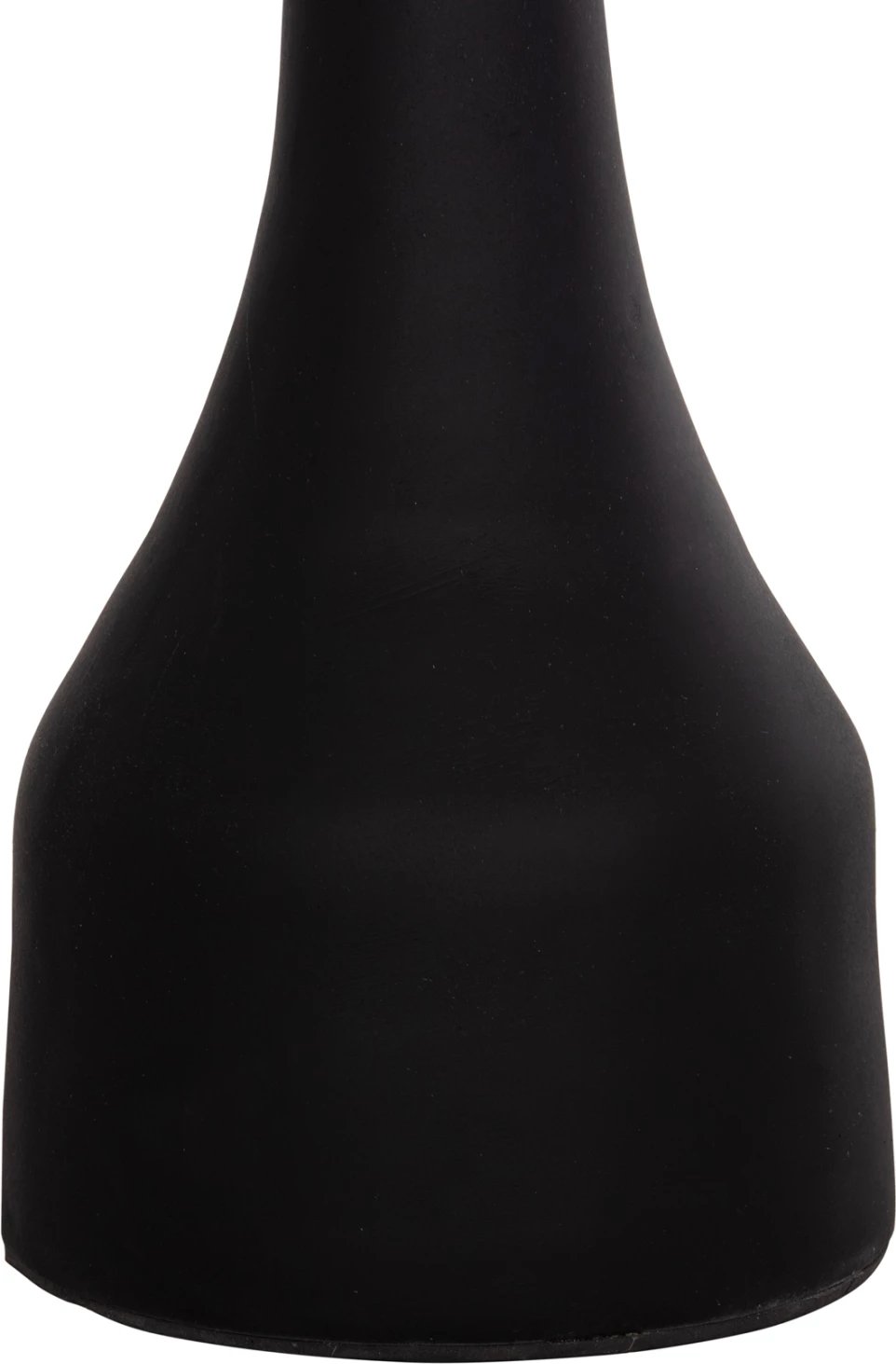 Tavolinë anësore e lartë, rrethore, ngjyrë e zezë, TORG FH18170.01, 41x62cm