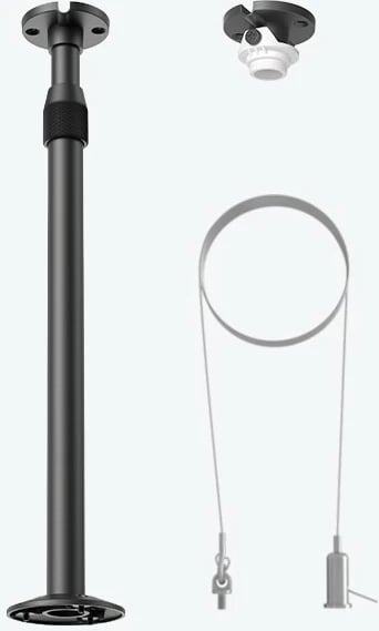 Komplet montimi Yealink CM20, për tavan, i zi/gri