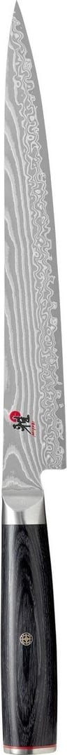 Thikë kuzhine MIYABI 5000 FCD Sujihiki, 24 cm, çelik FC61, dorezë druri, e zezë