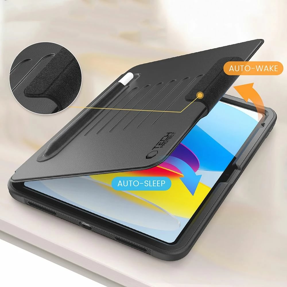 Mbështjellës tablet Tech-Protect SC Pen Armor për iPad 10.9" (10 gen.)/11" (11 gen.), i zi