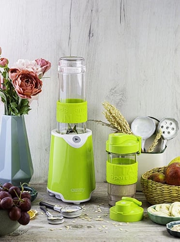 Blender personal, Adler CR 4069, 500W 20000rpm, 2 shishe 570ml/400ml Tritan BPA-free, thika inoksi, jeshile, set me 2 shishe Blender personal, Adler CR 4069, 500W 20000rpm, 2 shishe 570ml/400ml Tritan BPA-free, thika inoksi, jeshile, set me 2 shishe