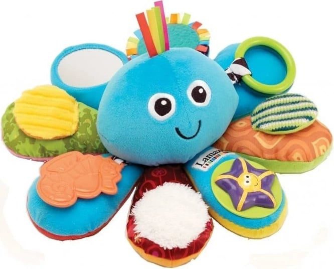 Lodra motorike Lamaze Octivity Time, TOMY, shumëngjyrëshe