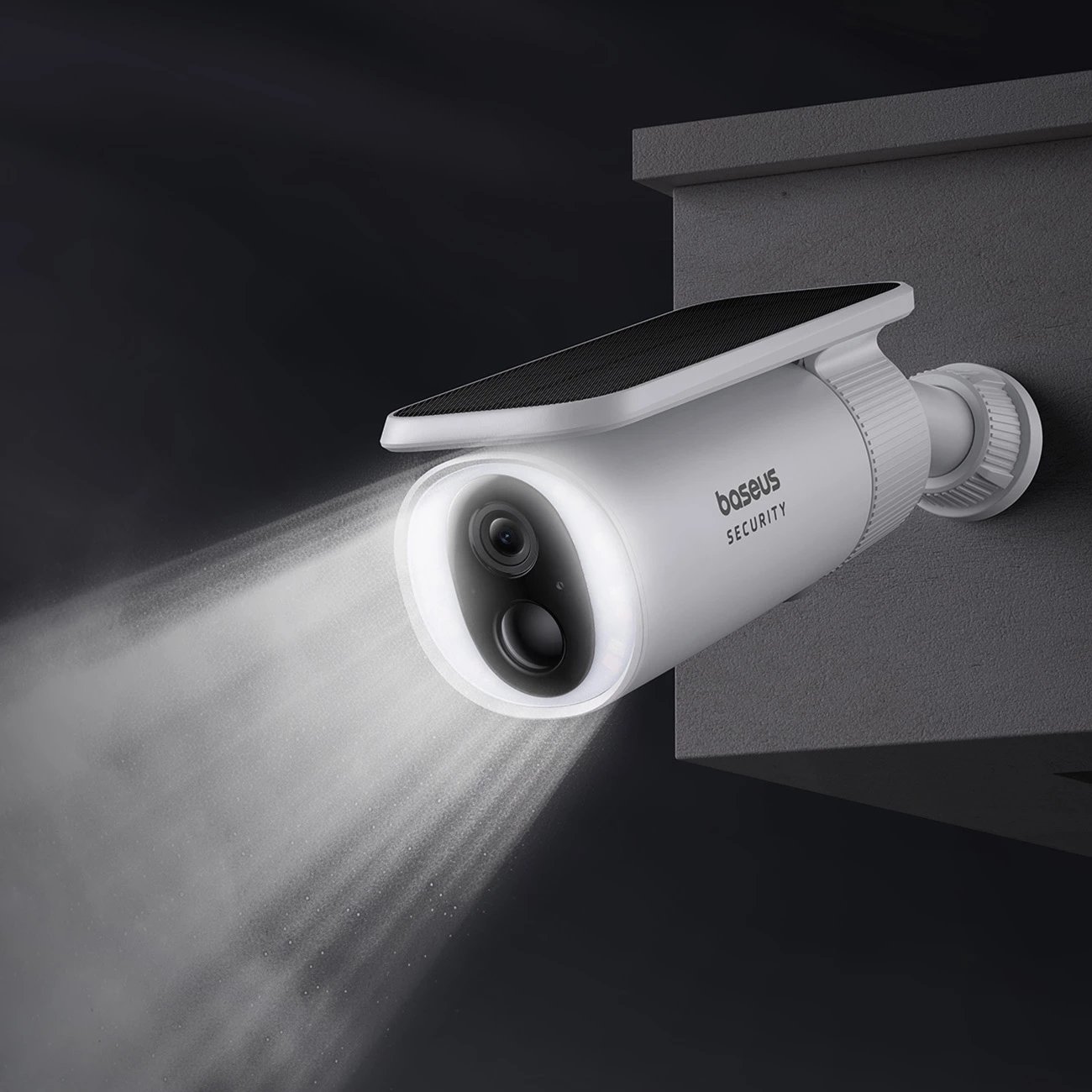 Kamerë sigurie Baseus Security S1, 2K, me panel diellor, e bardhë Kamerë sigurie Baseus Security S1, 2K, me panel diellor, e bardhë