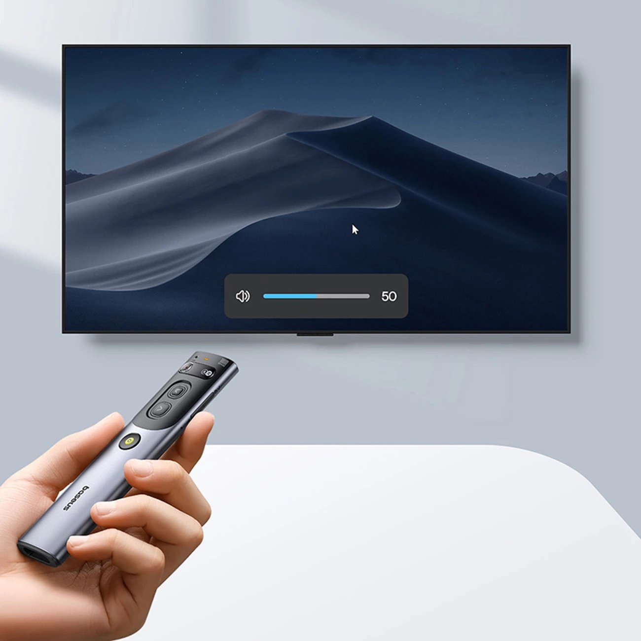 Lazer pointer Baseus Orange Dot BS-OH065 me AI dhe përkthim automatik, Gri