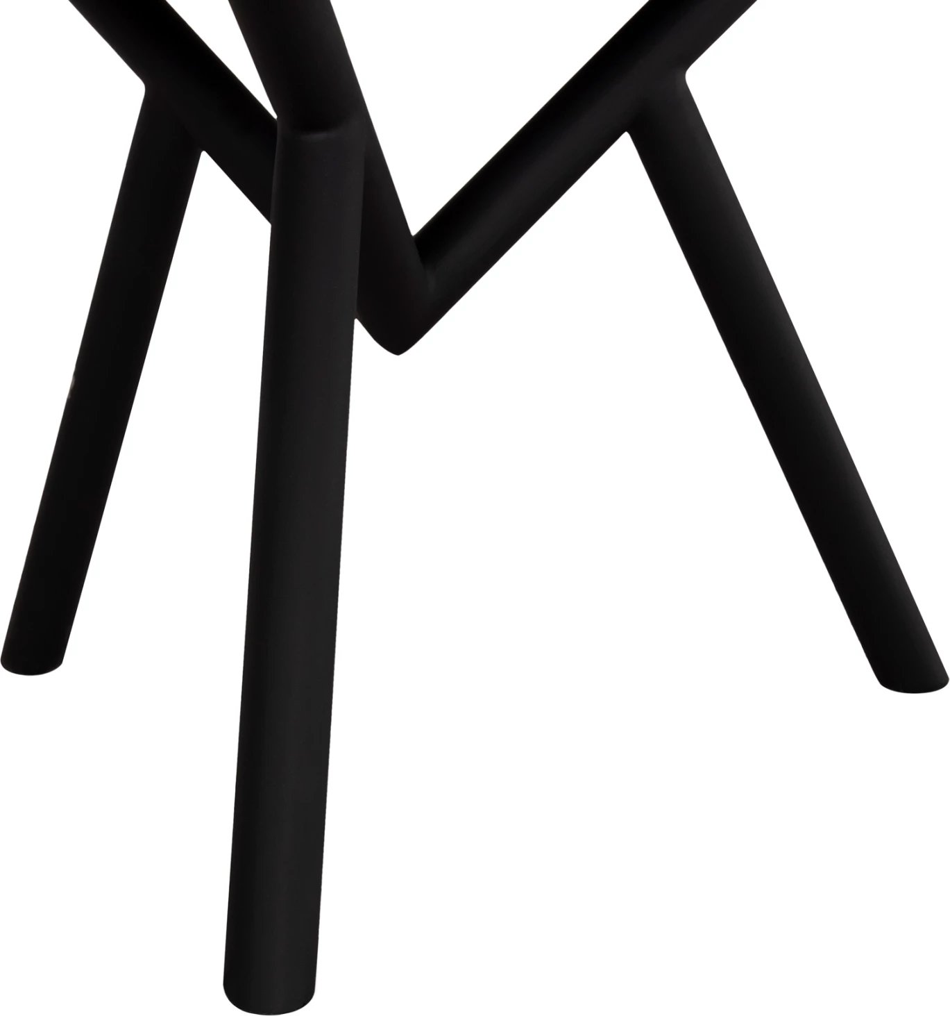 Tavolinë anësore SAMAN, këmbë metalike të zeza, sipërfaqe druri të fosilizuar, 70x55x40H cm