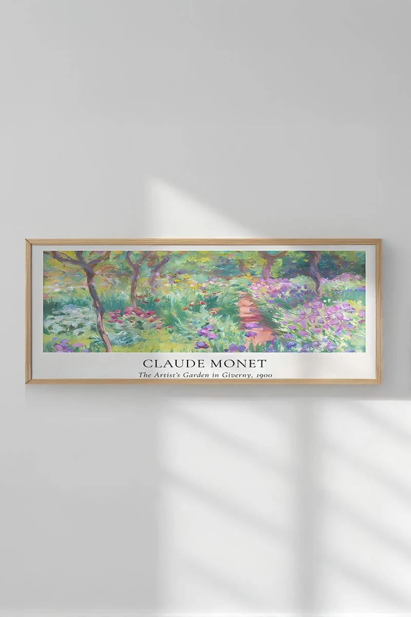 Pikturë dekorative me kornizë, Wallity, Artsmdfyty24-3370, shumëngjyrëshe, 33x70cm