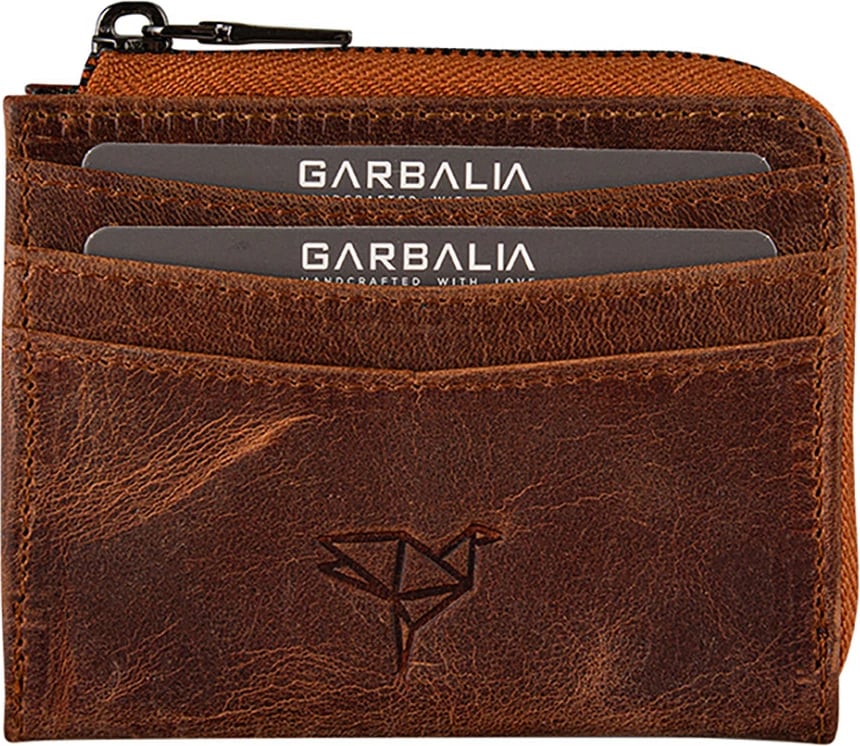 Portofol unisex Zoozie Bags, ngjyrë tan, Figo