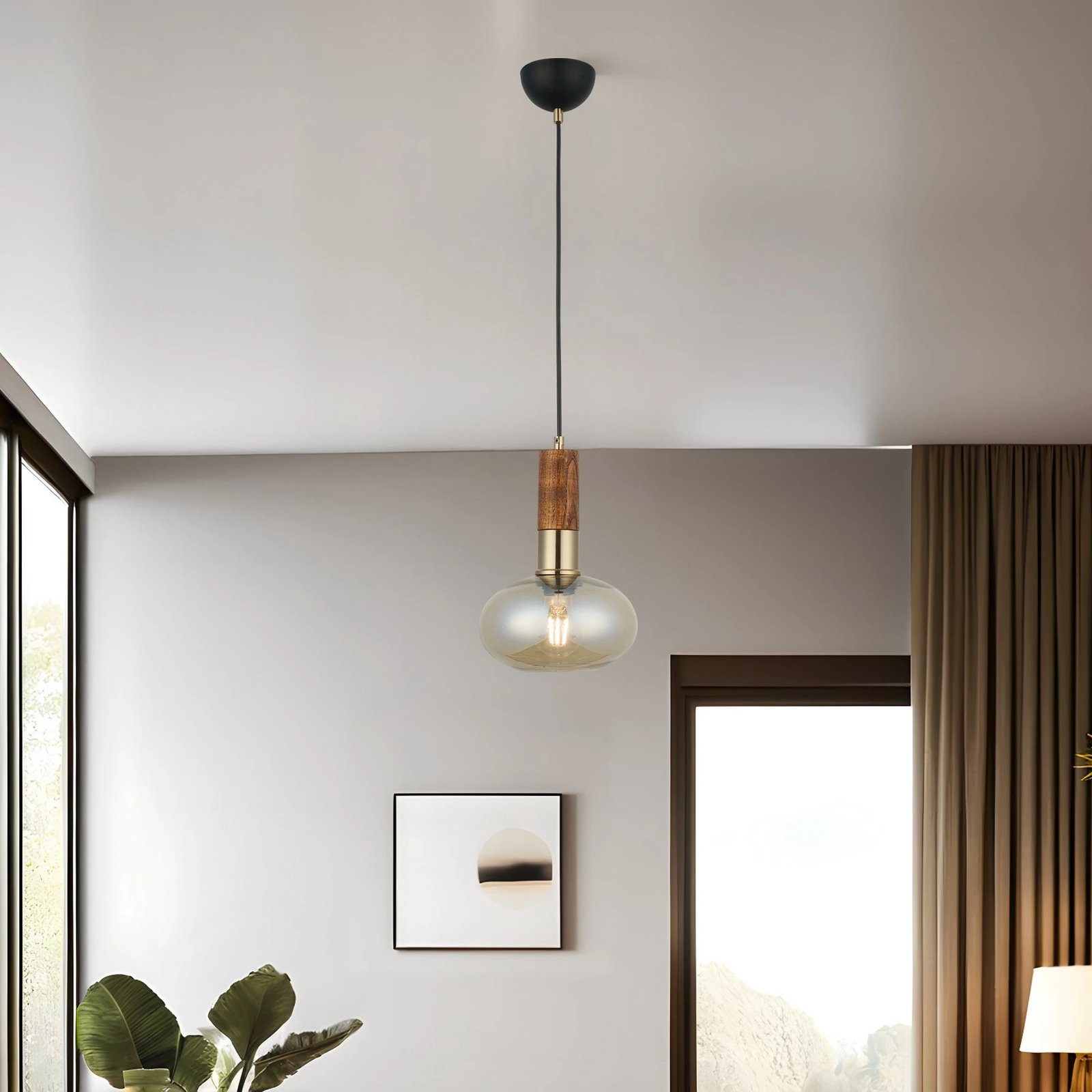 Llambë tavani Opviq, Hena - 52-01, ngjyrë llak antik