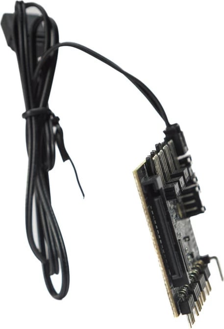 Hub 4 porte 3pin 5v *Header ARGB 3pin+Molex SAMA ARGB hub-A Hub 4 porte 3pin 5v *Header ARGB 3pin+Molex SAMA ARGB hub-A