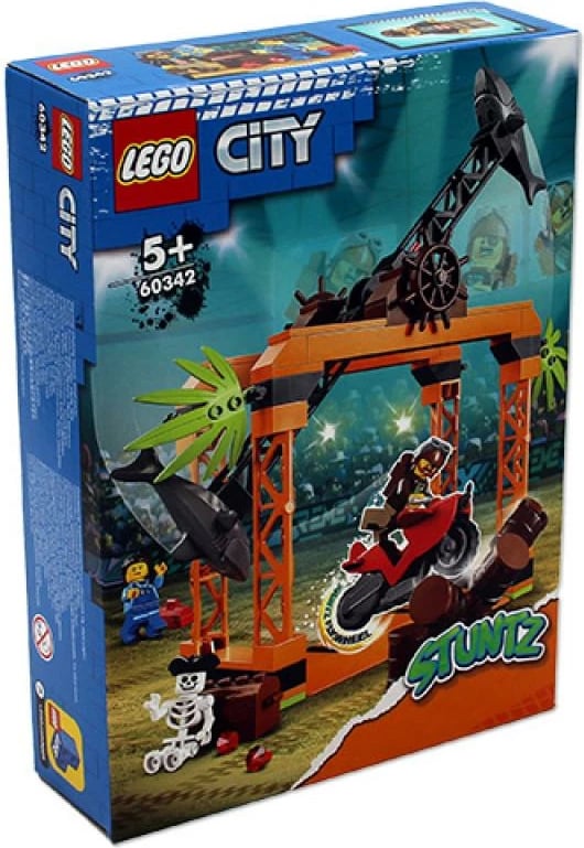Set ndërtime LEGO City Air Attack Stunt Challenge 60342, 5+
