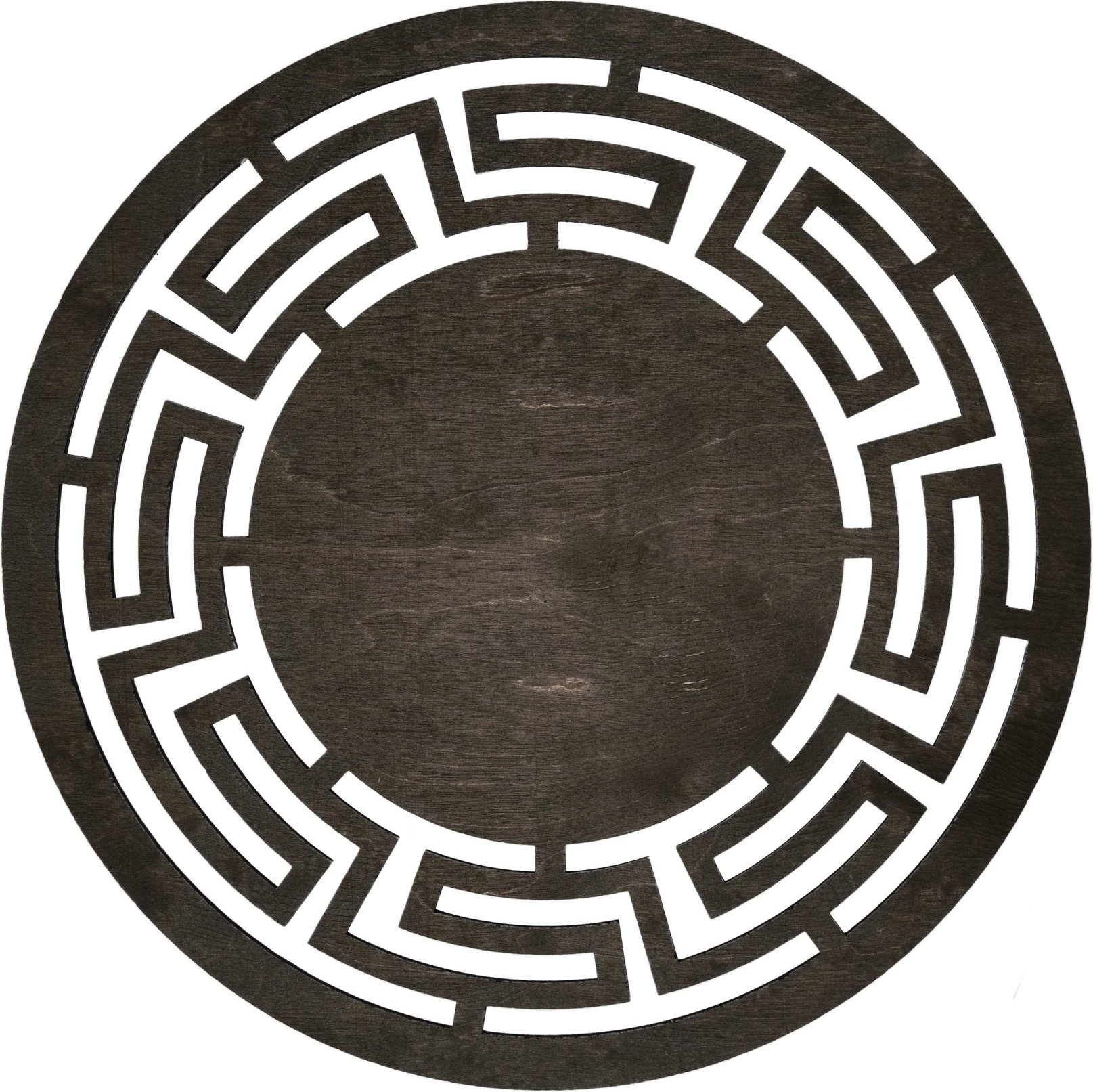 Set nënshimesh druri për tavolinë (6 copë), Hermia, Labirint, ngjyrë wenge