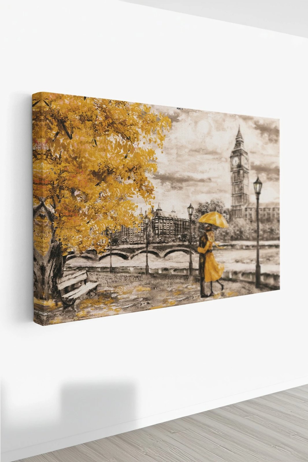 Pikturë dekorative në kanavacë, shumëngjyrëshe, Wallity, Ersyfdc2, 50x70cm