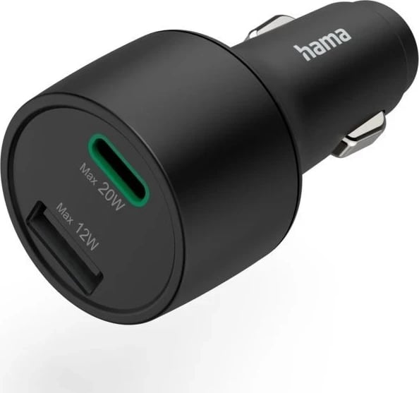 Karikues për veturë Hama, Fast Charger, 32W, i zi 