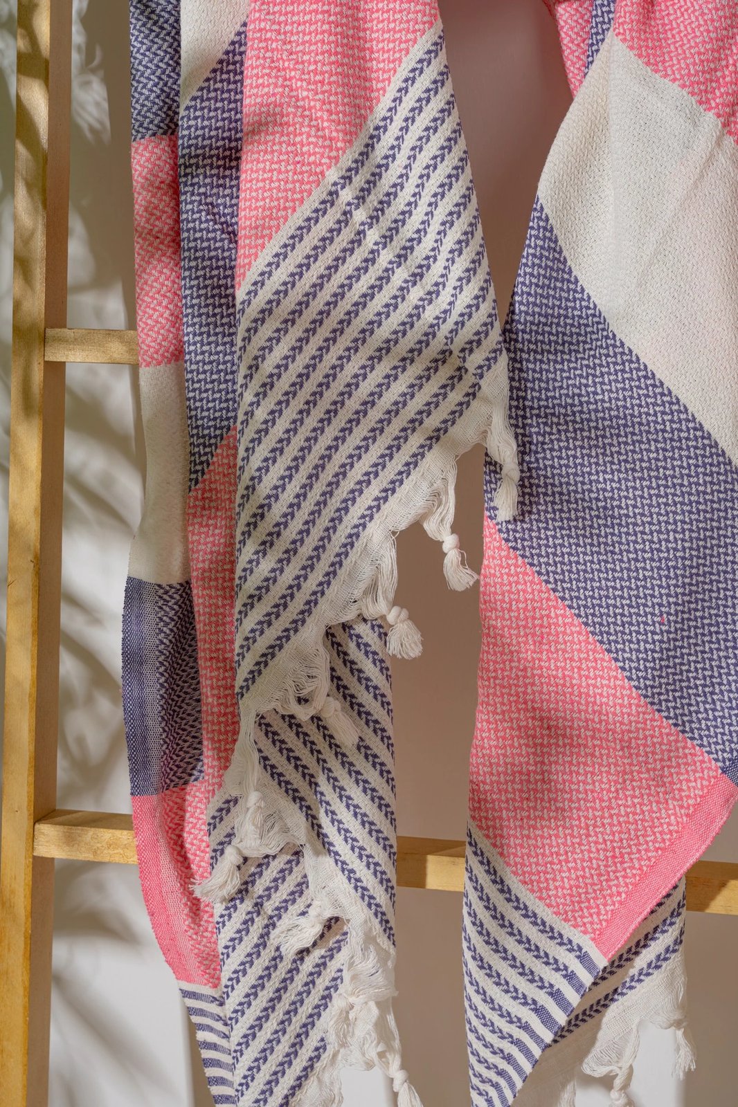 Peshqir plazhi Fouta, shumëngjyrësh, Mijolnir, P45, 100x180cm