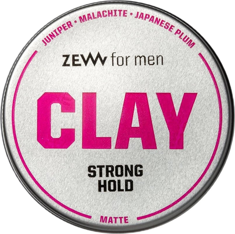 Clay për flokë Zew For Men Japanese Plum për meshkuj, 100ml