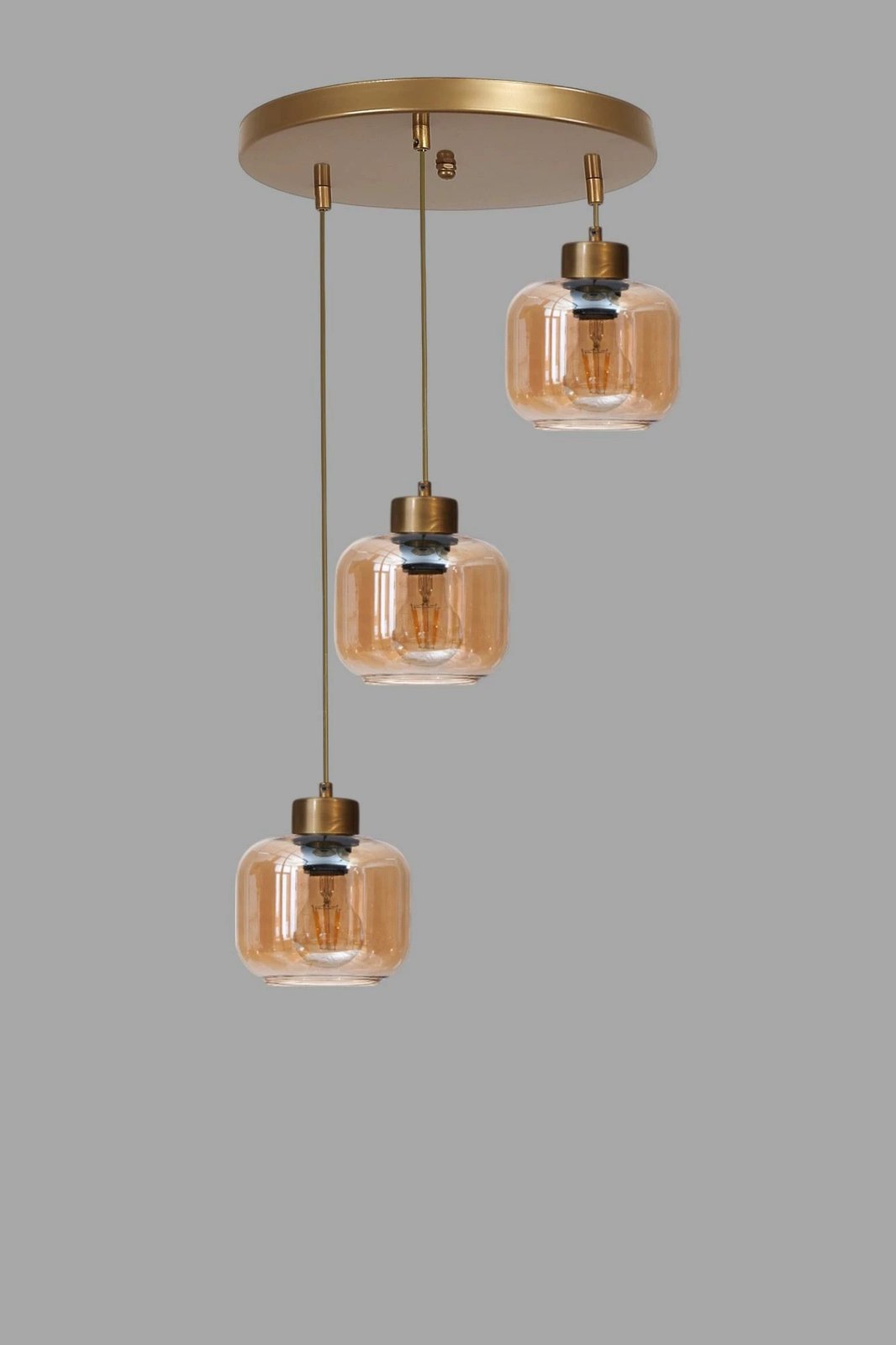 Llambë tavani Opviq, ngjyrë mjaltë dhe ari, 9060-3