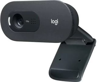 Webcam Logitech C505 HD (960-001364) 720p 30 fps, FOV 60°, fokus fiks, mikrofon me reduktim zhurme, USB-A kabllo 2 m, e zezë