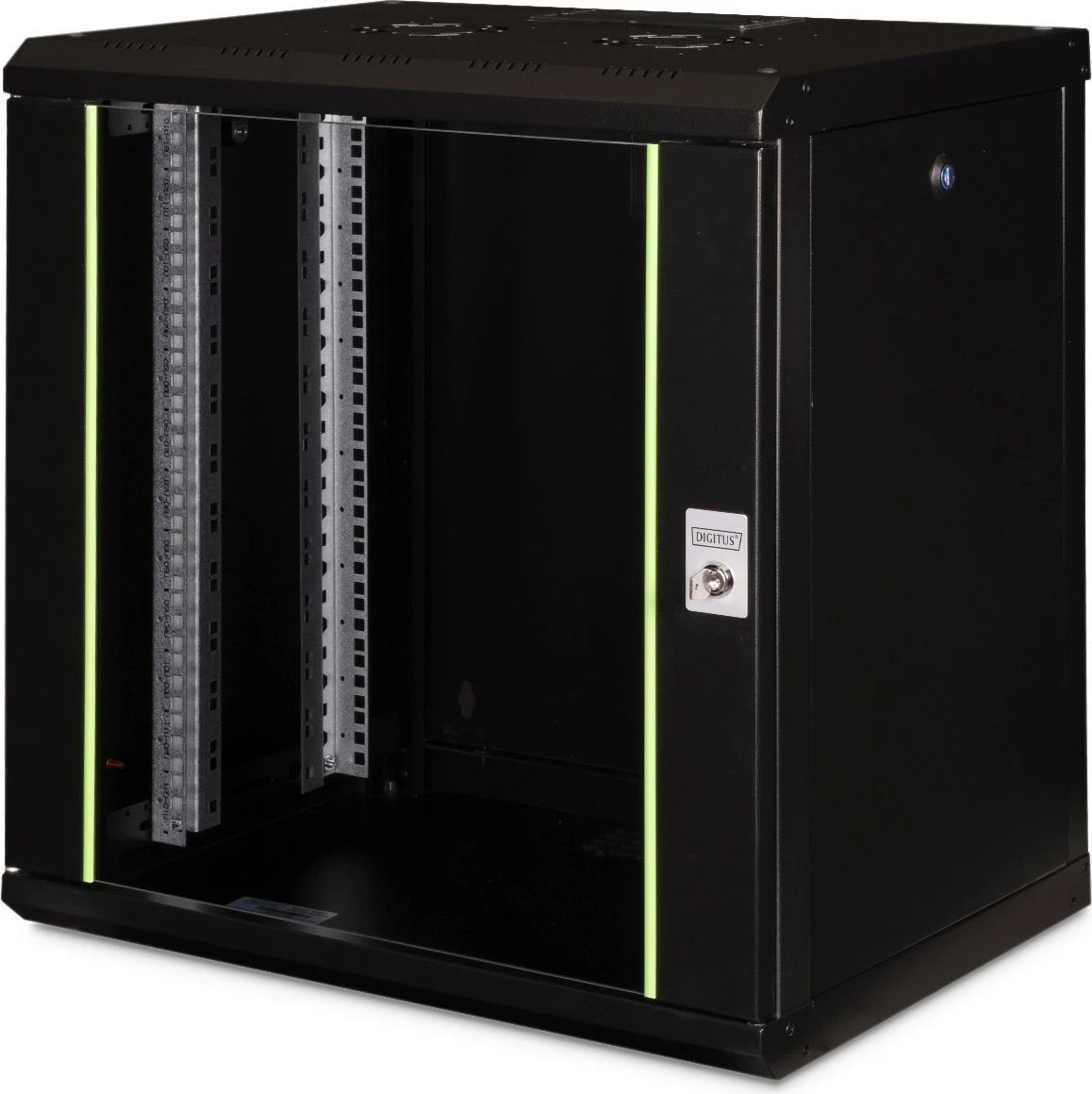 Kasë rrjeti Digitus Unique Series 12U, 600x450 mm, e zezë