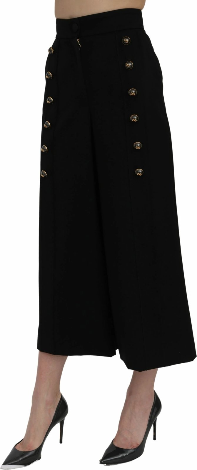 Pantallona për femra Dolce & Gabbana, të zeza