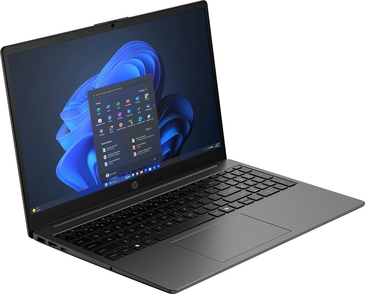 Laptop HP 255 G10, Ryzen 7 7735U, 15.6", 16 GB RAM, 512 GB SSD, Radeon 680M, Silver