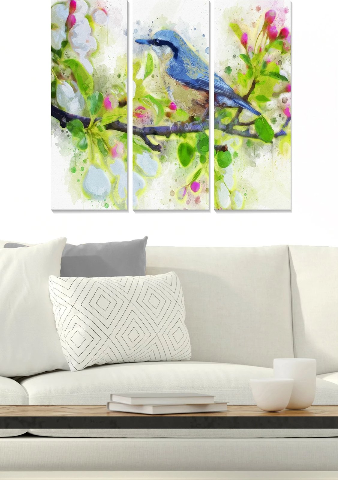 Pikturë dekorative MDF, 3 pjesë, Wallity, MDF2851893