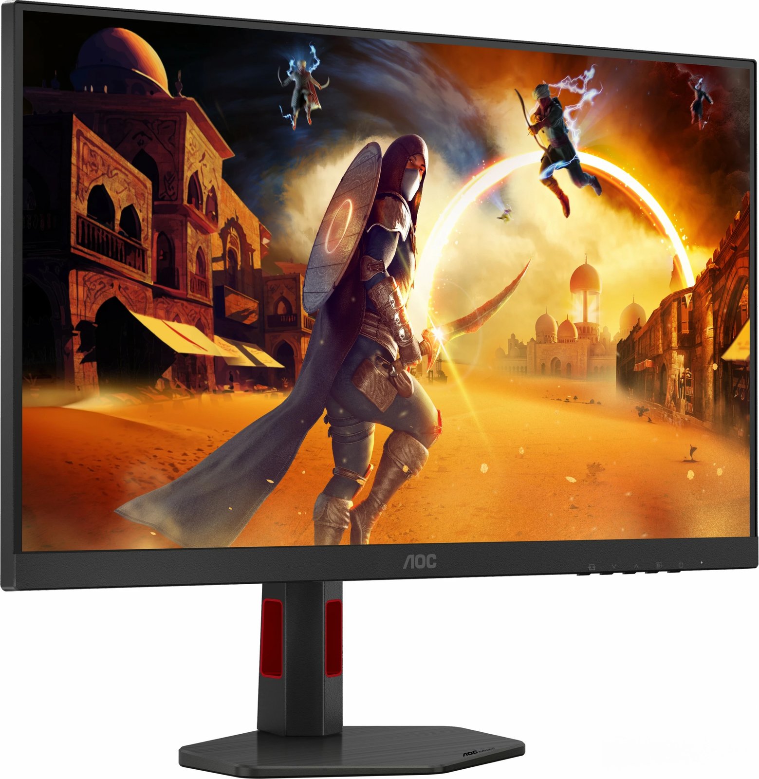 Monitor AOC Q27G4ZR 27 inç, QHD, 240Hz, Fast IPS, e zezë/kuqe