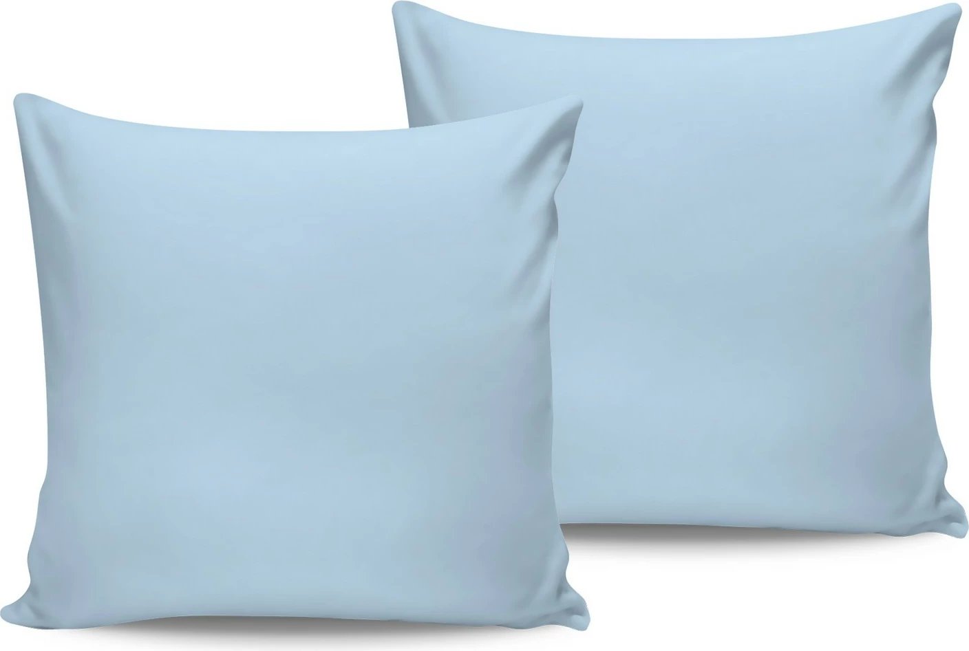 Set jastëkësh sateni (2 copë), ngjyrë e kaltër, L'essentiel