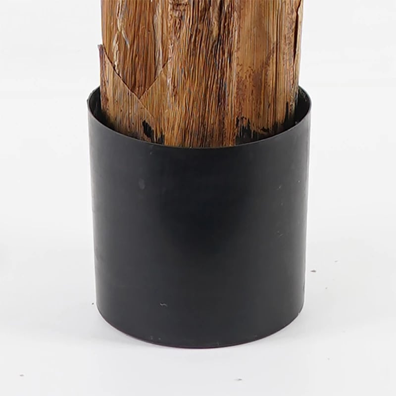 Bimë dekorative banane në vazo, ngjyrë e gjelbër, D53x190cm