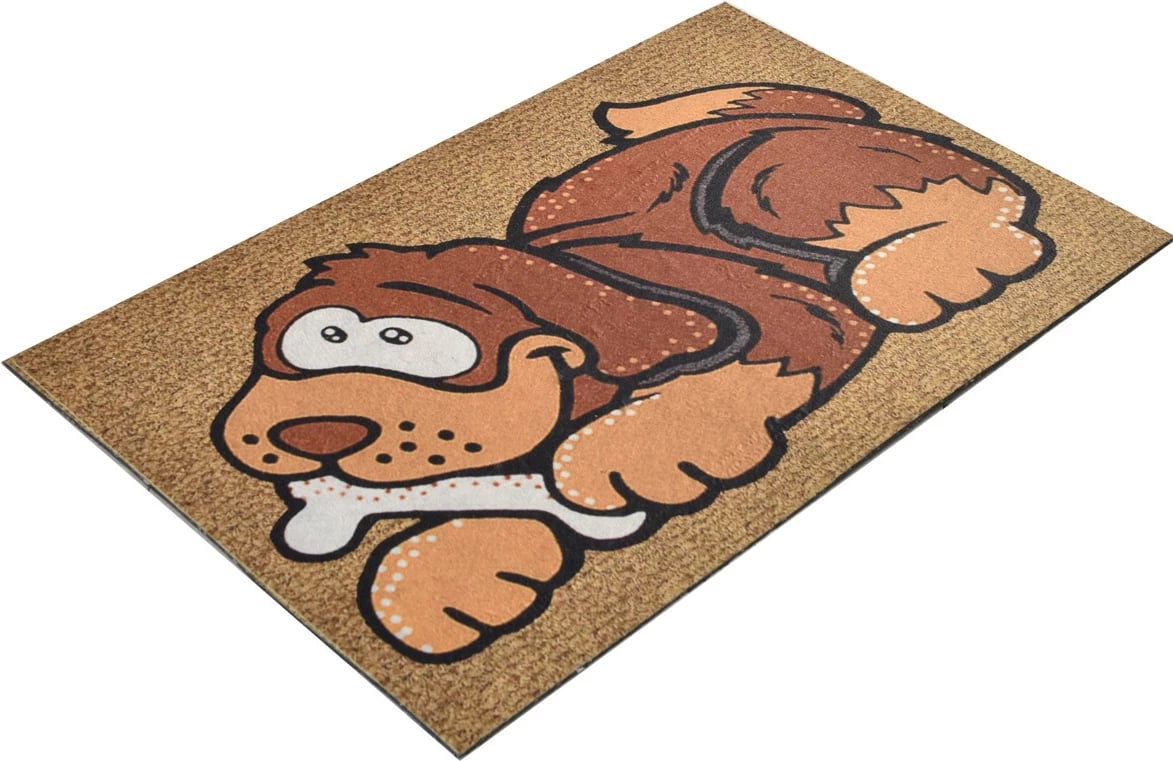 Shilte hyrëse PVC Conceptum Hypnose, dizajn qenush, shumëngjyrëshe, 40x60cm