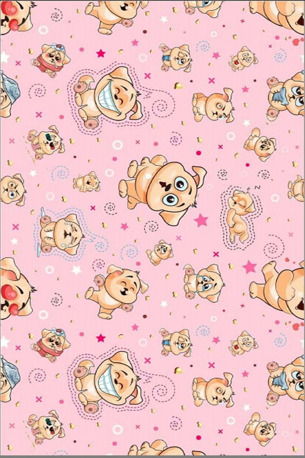 Qilim për korridor, ngjyrë rozë, Conceptum Hypnose, ELS512, 100x200cm