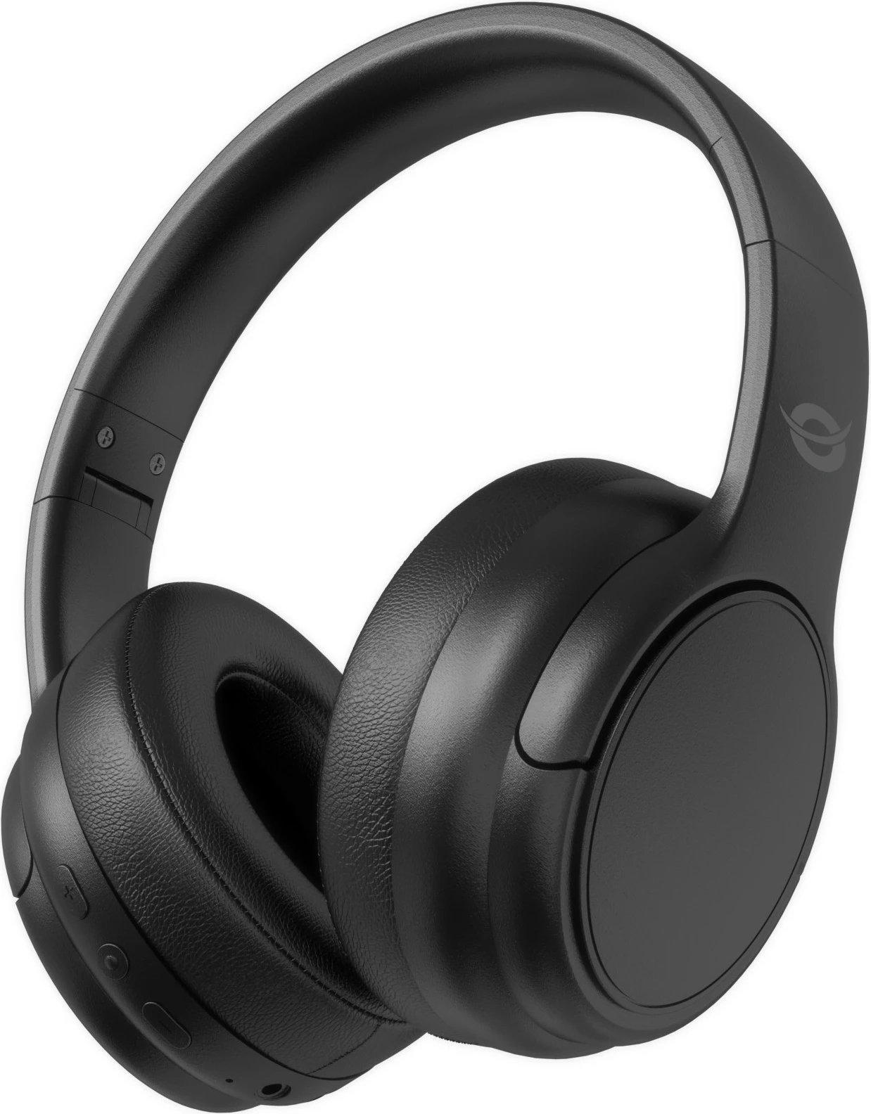 Kufje wireless Conceptronic, BT 5.4, 30 orë, mikrofon, e zezë