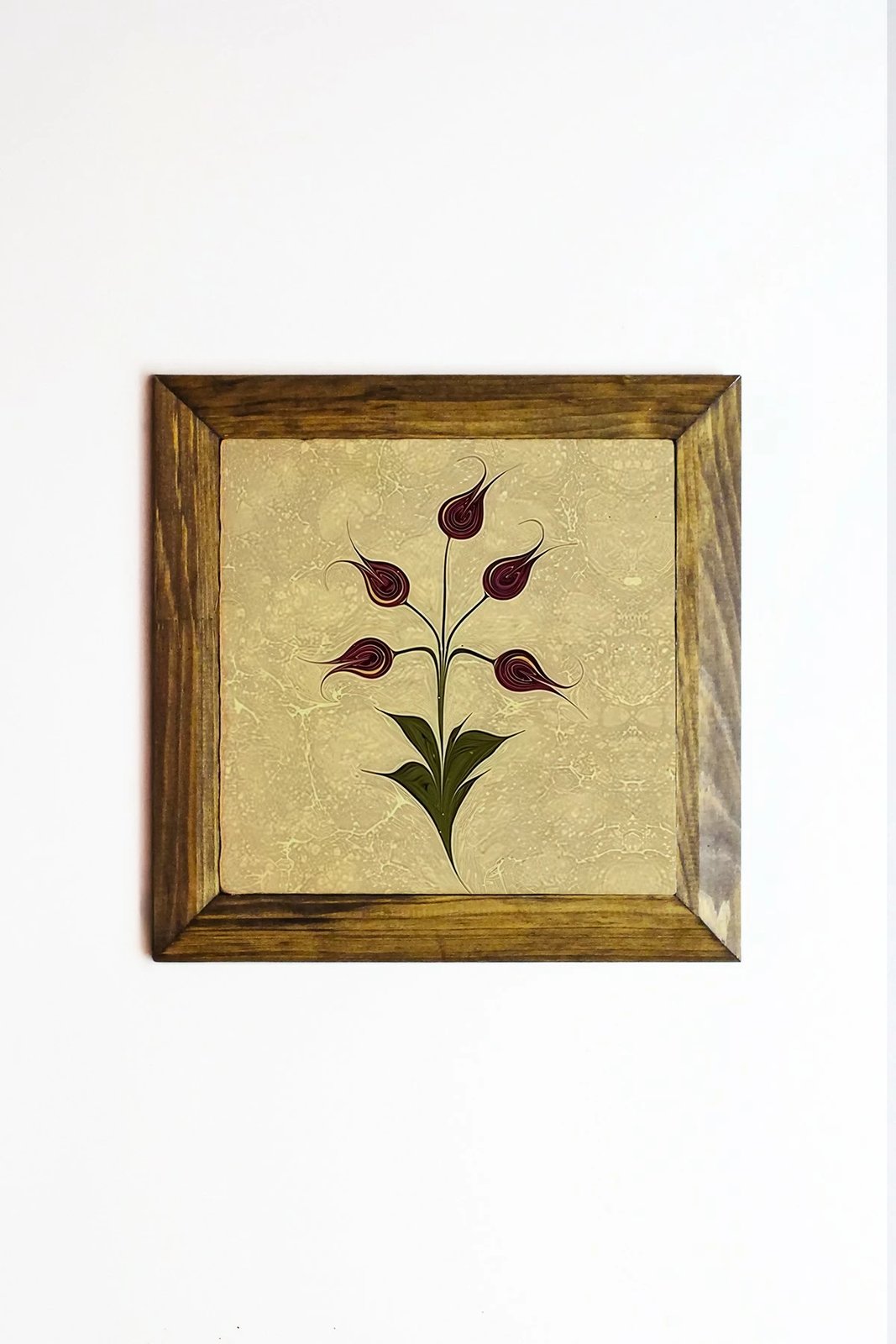 Pikturë dekorative me kornizë, Wallity, Ersytastablo43 - 16, shumëngjyrëshe, 15.5x15.5cm