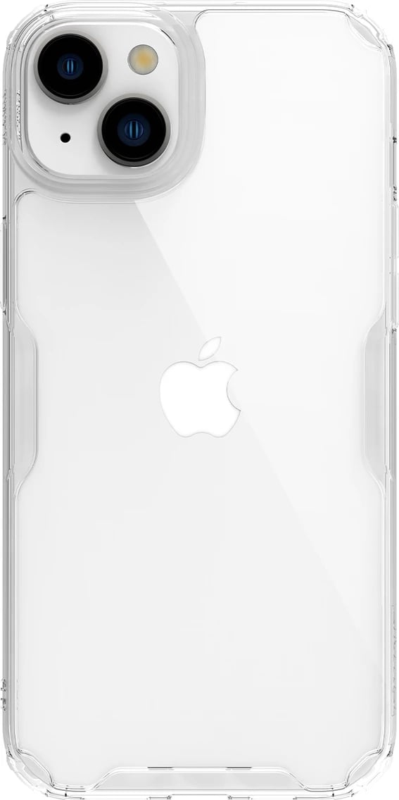 Mbështjellës Nillkin Nature Pro për iPhone 15 Pro Max, i bardhë, transparent