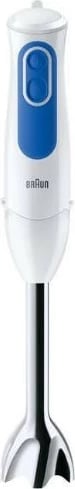Blender dore Braun MultiQuick 3 MQ 3035 Sauce, 700 W, 2 shpejtësi, bardhë/kaltër, set me aksesorë