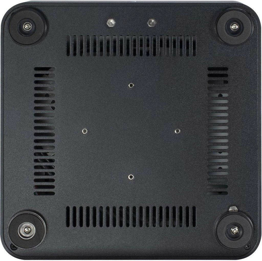 Kasë Inter-Tech A80, ITX, Small Form Factor, alumini, e zezë