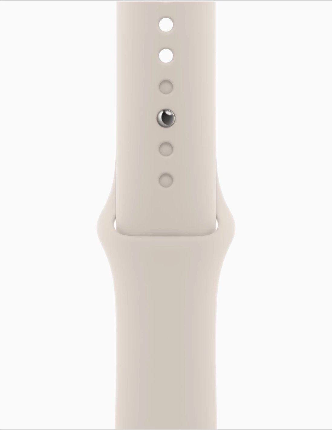 Apple Watch SE3 GPS 40mm Starlight Alu Case w Starlight Sport Band - S/M