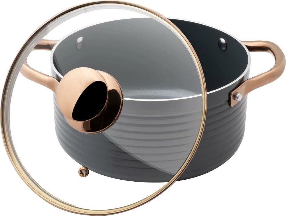 Tenxhere alumini Lamart LT1240 CASSEROLE W/LID 20 cm ORRO