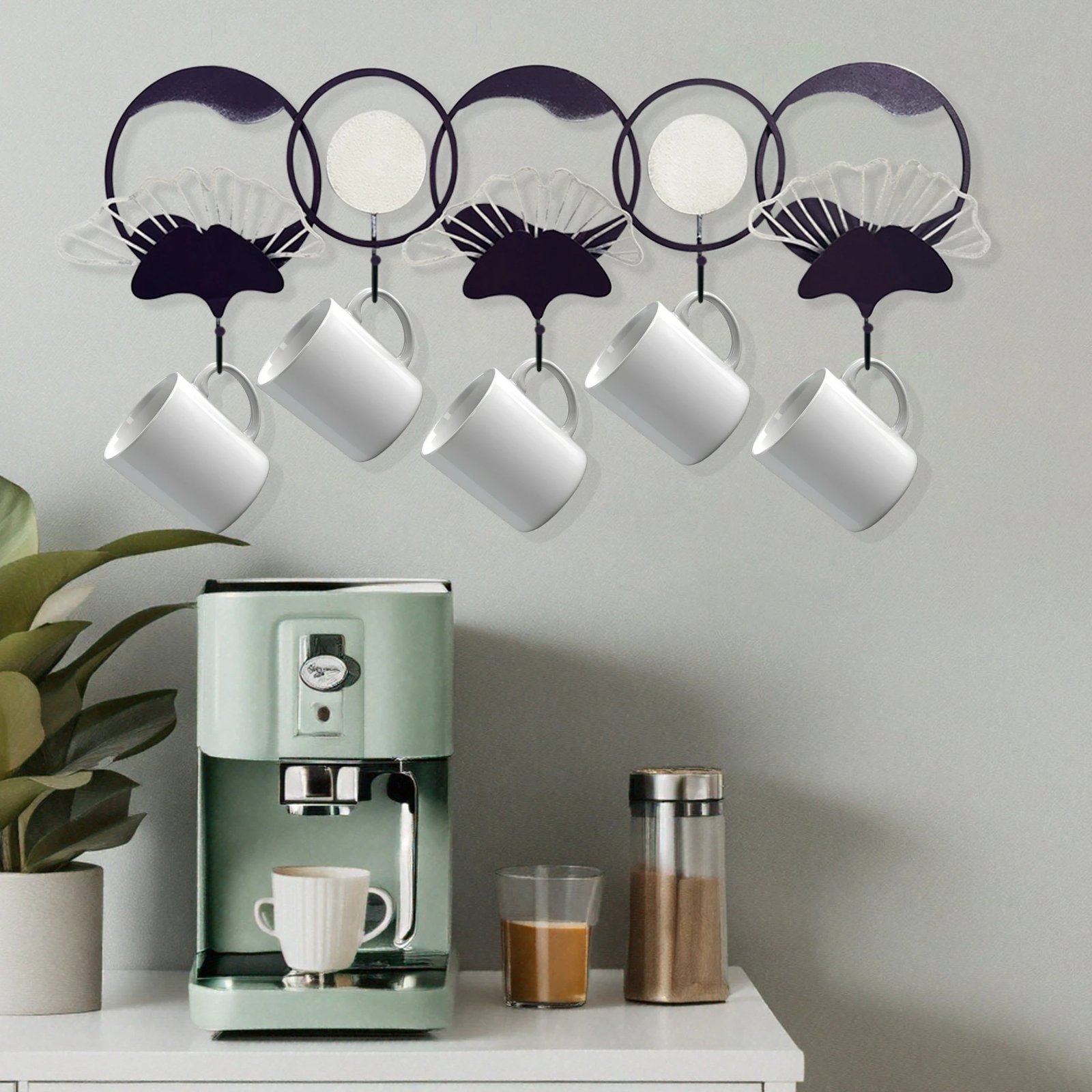 Varëse muri metalike, shumëngjyrëshe, Wallity Dilan, 63x23cm