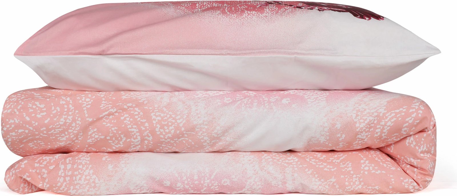 Set mbulesë për jorgan dopio Ranforce, Çalıkuşu, ngjyrë rozë, L'essentiel